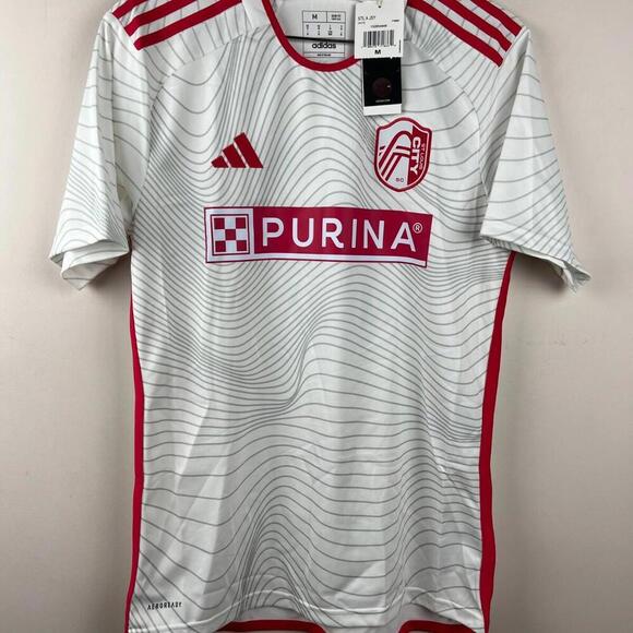 St. Louis City SC Marcel Hartel #17 Size M MLS Adidas Jersey - 24/25 Kit - NWT - Picture 1 of 6